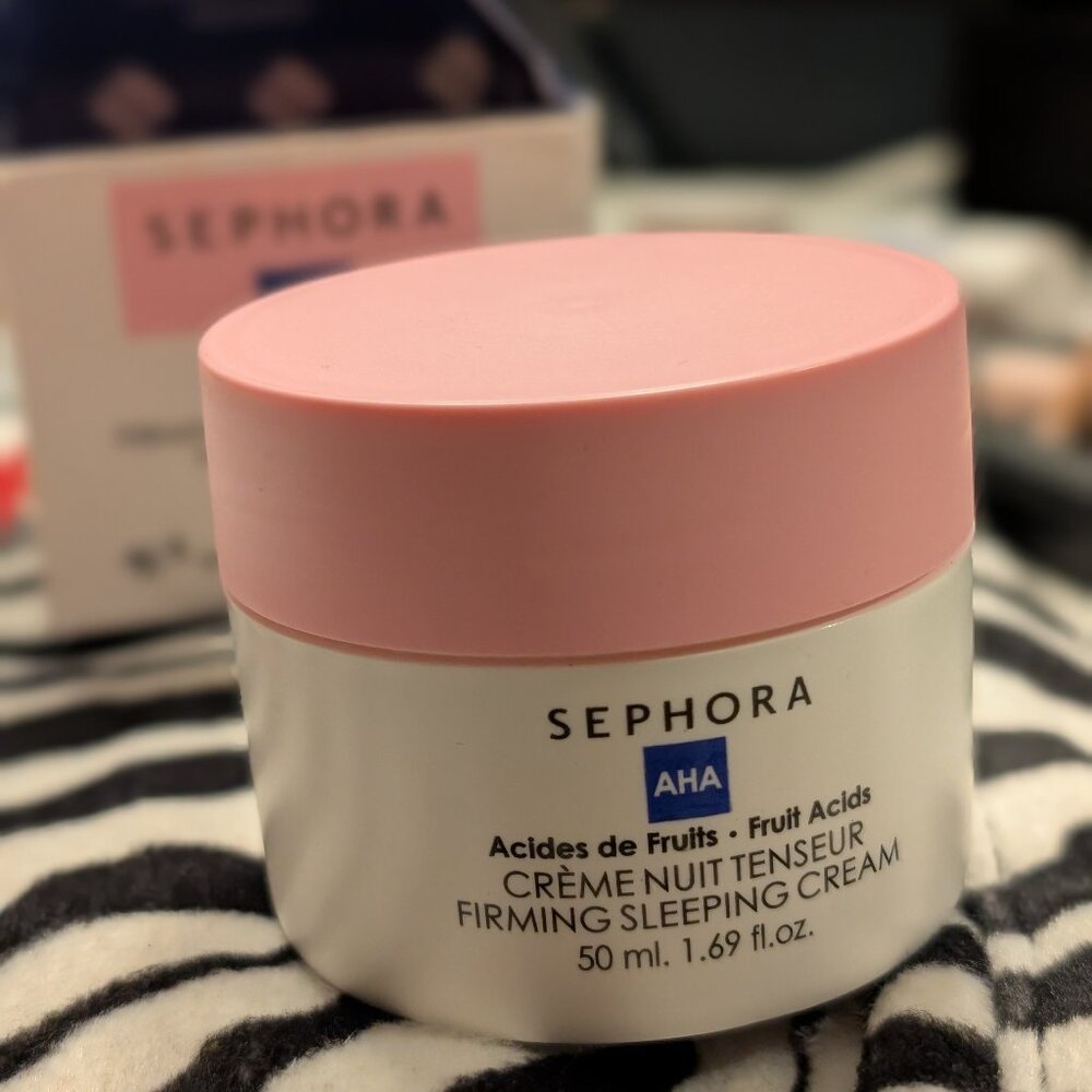 New Sephora AHA Forming Sleep cream discontinued new in box